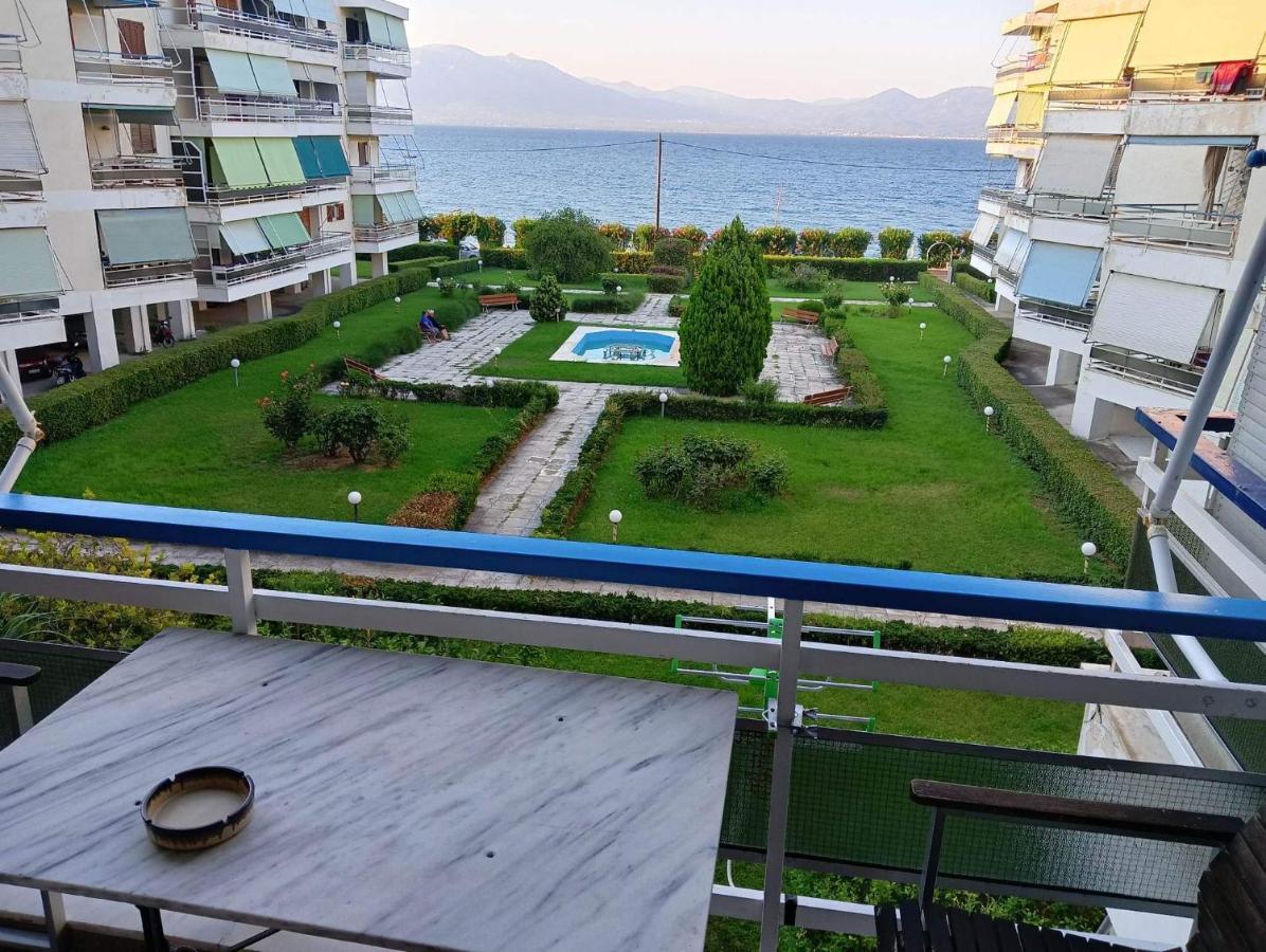 Apartment With Sea View Oropos Exterior photo